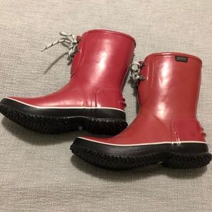 Pink Bogs boots